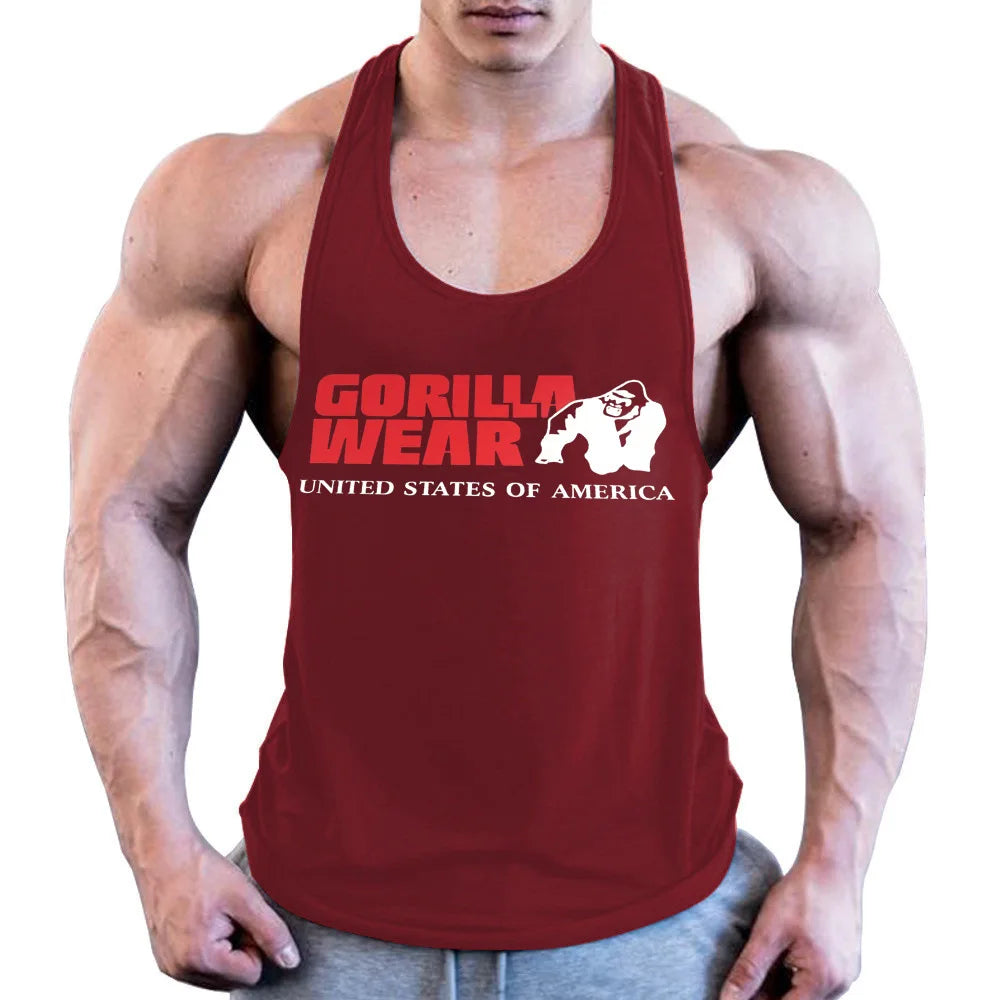 Gym Bodybuilding Workout Muscle Tank Tops Summer