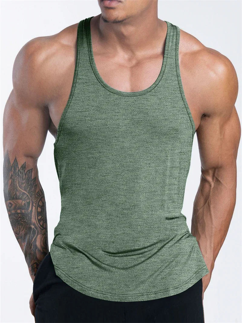 Men's Sports Fitness Tank Top Summer