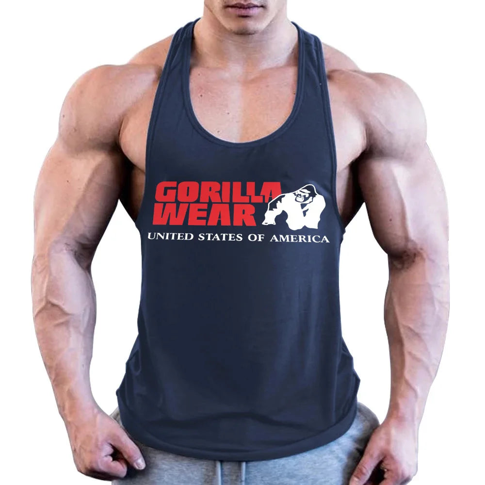 Gym Bodybuilding Workout Muscle Tank Tops Summer