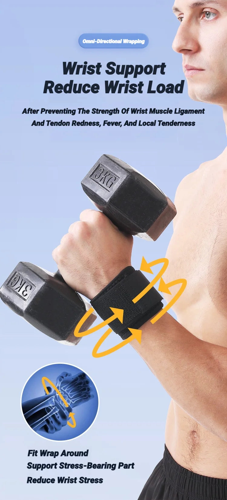 Adjustable Support Wrist Guards