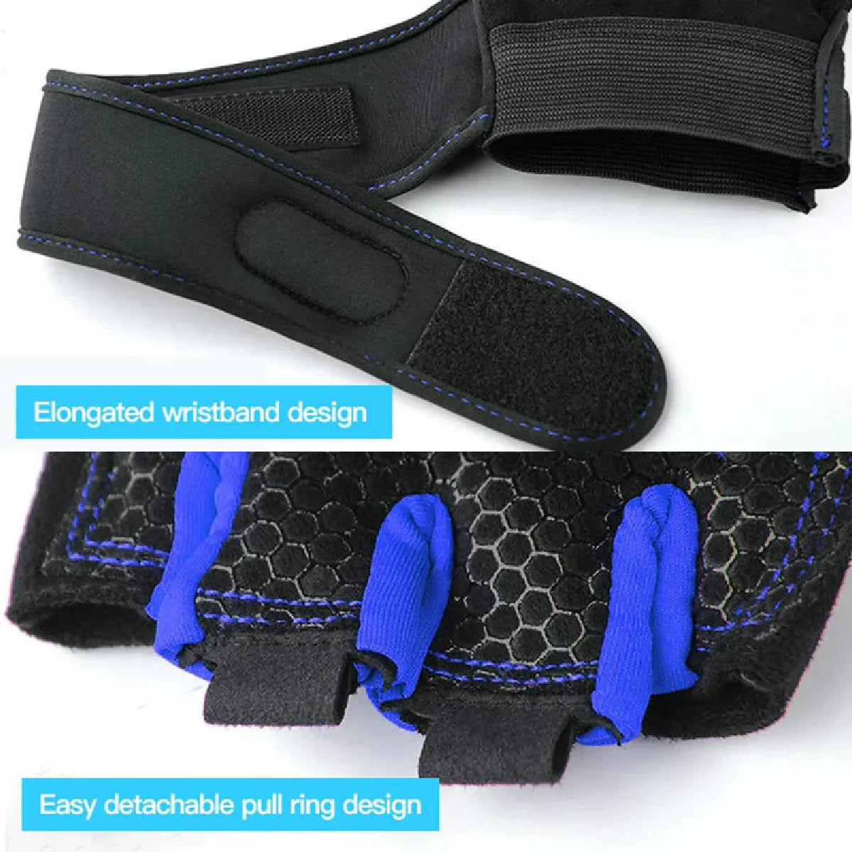 Gym Gloves for Women Men Fitness Weight Lifting Wristband