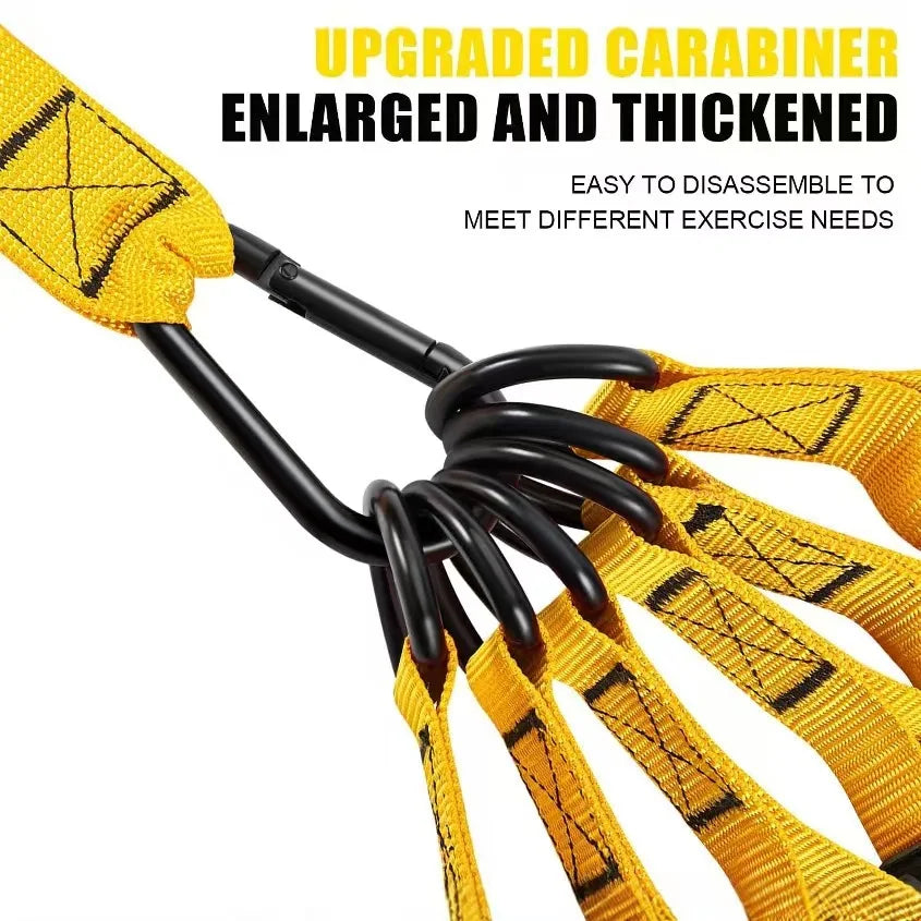 12 pieces of high-intensity tension rope training