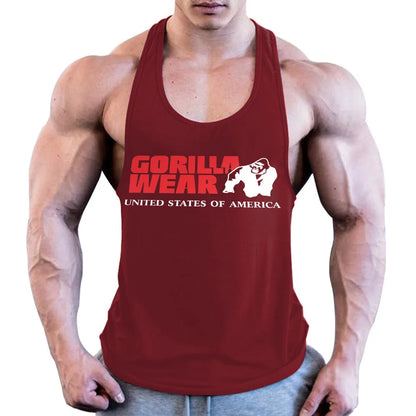 Gym Bodybuilding Workout Muscle Tank Tops Summer
