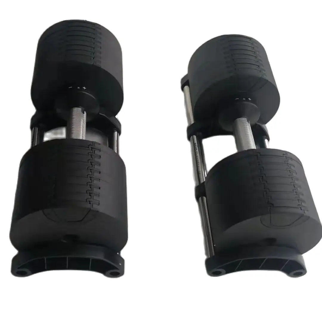 Adjustable Dumbbell Pair 2kg(5lb) or 4kg(9lb) Increase Max 45kg(100lb)