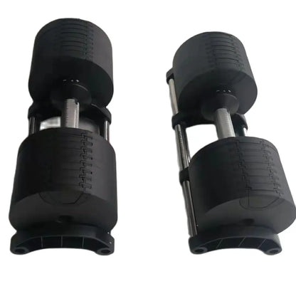 Adjustable Dumbbell Pair 2kg(5lb) or 4kg(9lb) Increase Max 45kg(100lb)