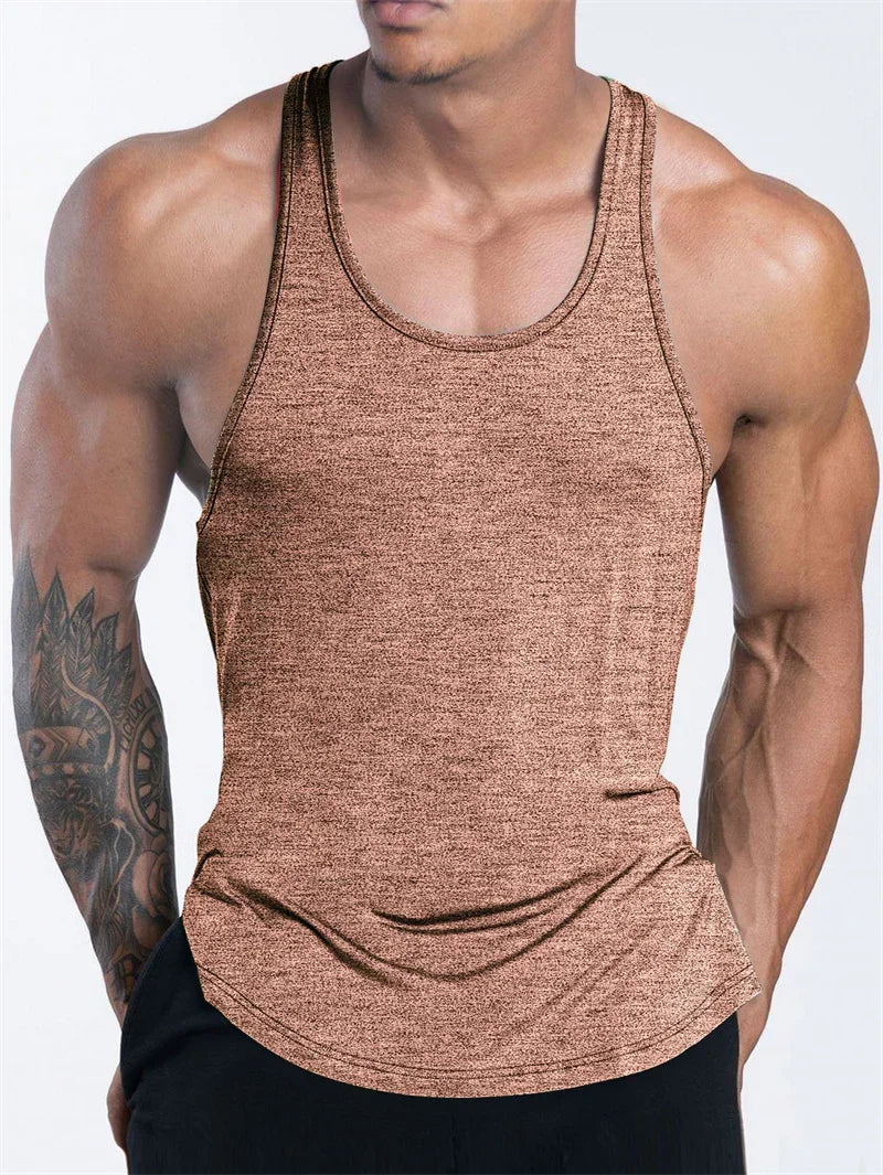 Men's Sports Fitness Tank Top Summer