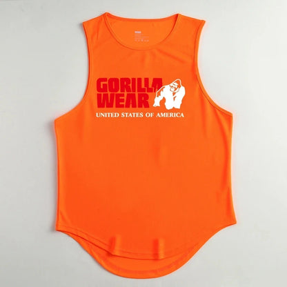 Gym Top Men Men's Clothing Fitness Clothes Shirt