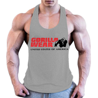 Gym Bodybuilding Workout Muscle Tank Tops Summer