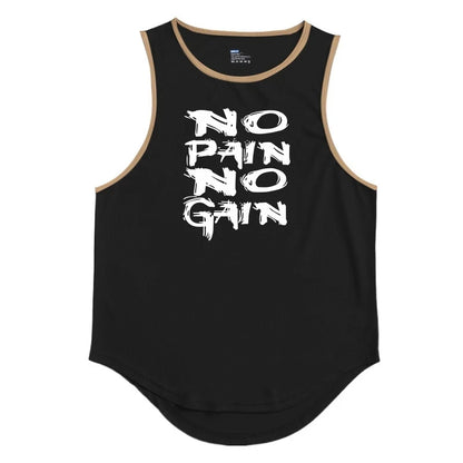 Gym Top Men Men's Clothing Fitness Clothes Shirt