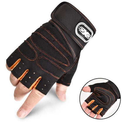 Gym Gloves for Women Men Fitness Weight Lifting Wristband