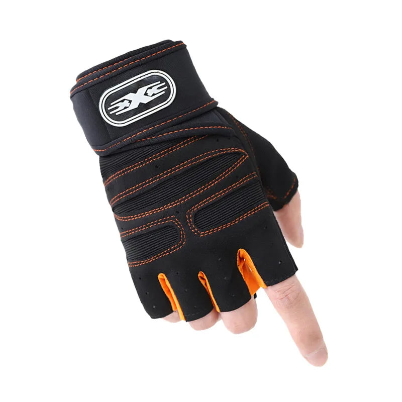 Gym Gloves for Men Women Fitness Weight Lifting Wristband