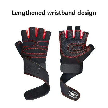 Gym Gloves for Men Women Fitness Weight Lifting Wristband
