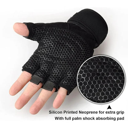 Gym Gloves for Women Men Fitness Weight Lifting Wristband