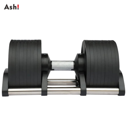 Adjustable Dumbbell Pair 2kg(5lb) or 4kg(9lb) Increase Max 45kg(100lb)