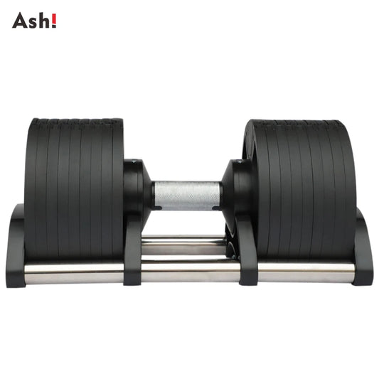 Adjustable Dumbbell Pair 2kg(5lb) or 4kg(9lb) Increase Max 45kg(100lb)