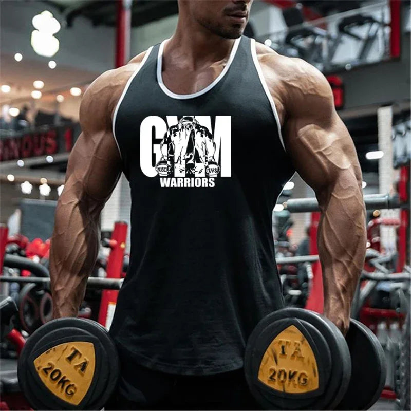 Gym Bodybuilding Workout Muscle Tank Tops Summer