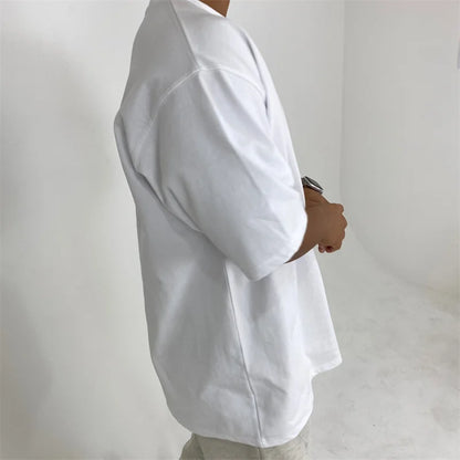 gyms T-shirt Men's Fashion short sleeve Tee Men summer