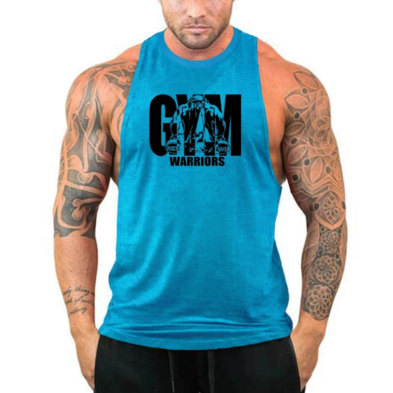 Gym Bodybuilding Workout Muscle Tank Tops Summer