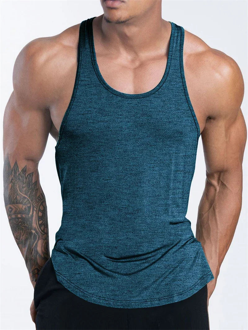 Men's Sports Fitness Tank Top Summer